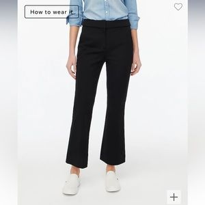 J. Crew Factory Kelsey Cotton-Blend Flare Pant